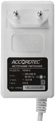 AccordTec AT-12/30-2 (White) AT-02360 Источники бесперебойного питания (без АКБ) фото, изображение